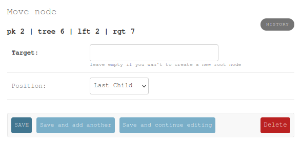 Move Node Form